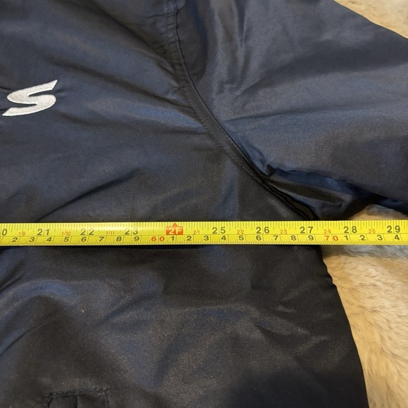 NWT Houston Texans Vintage Style Navy NFL Team Apparel Bomber Jacket Mens XXL - Picture 7 of 11